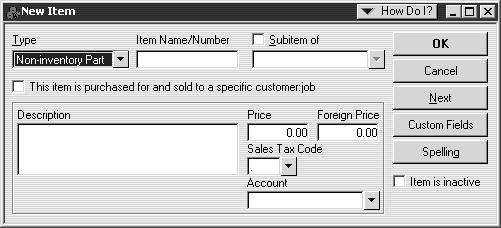 To turn on foreign pricing: 1 From the Edit menu, choose Preferences. 2 From the scroll box on the left, select Accounting. 3 In the Company Preferences tab, select Use foreign prices on items.