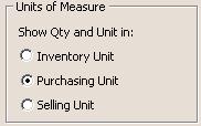 These labels act only as a title, and when created, are displayed on business forms and reports. Reporting in different units of measure By default, some reports display an item s unit of measure.