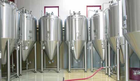 tanks, yeast propagation tanks, dry hopping dosing tanks, hop back tanks, Servitanks and all the other