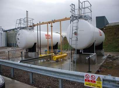 What is LPG LPG = Liquefied Petroleum Gas Stored in cylinders, and in above- or belowground