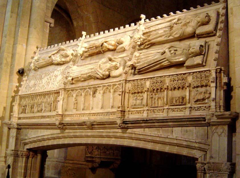 HISTORY OF THE MONASTERY OF POBLET 12th century - Founded by the King of Aragon- Catalonia >> Crown of Aragon