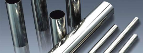 12 SEAMLESS DUPLEX TUBE & PIPE In power plant condensers, duplex tubes consisting of an inner