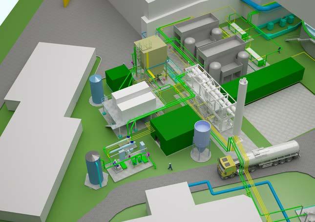 CH2M HILL used OpenPlant, AECOsim Building Designer, Bentley Raceway and Cable Management, ProjectWise, and other Bentley applications to model the existing plant and complete the expansion design.