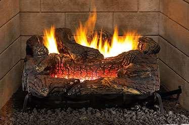 Decorative Gas Logs Variety of sizes. Installed in wood burning fireplaces.