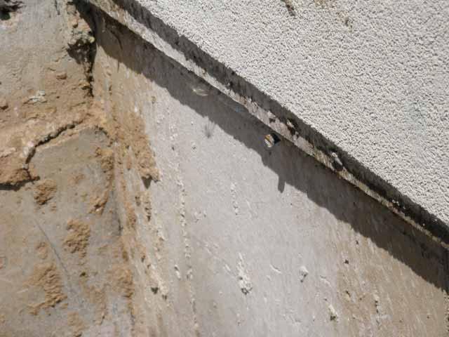 HCS does not lap top of foundation or protect OSB substrate, OSB