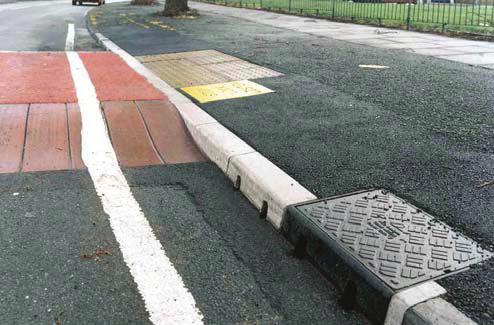 CO KerbDrain Problem solving Problem solving with CO KerbDrain In addition to providing efficient drainage of carriageways and paved surfaces, CO KerbDrain can be used to solve many drainage problems