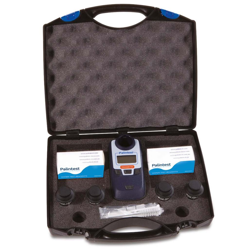 The Compact Chlorometer is ideal for the field professional validating the safety of drinking water or wastewater disinfection.