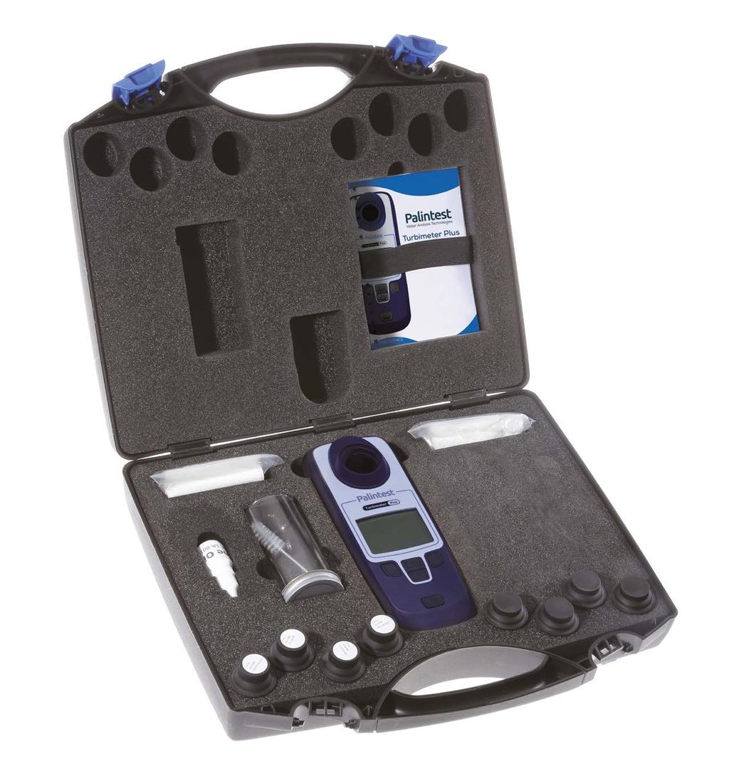 Turbimeter Plus The new Turbimeter Plus has been developed with leading water utility companies and provides the ideal testing platform for drinking water, wastewater and safe water monitoring.
