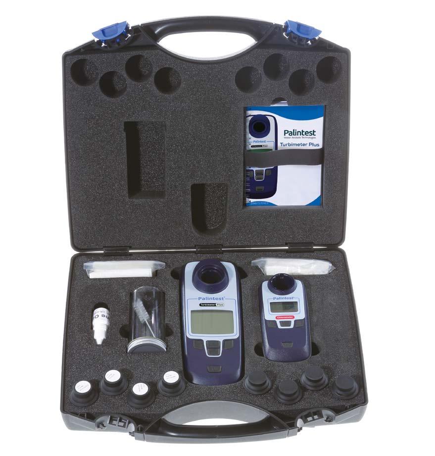 Combination Photometer Kits Combine turbidity and total suspended solids with a range of disinfection or nutrient parameters.