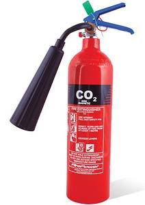 Use of carbon dioxide in fire extinguishers To continue burning, a fire needs: - a supply of
