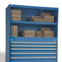 10 drawer heights and 7 drawer side heights are available.