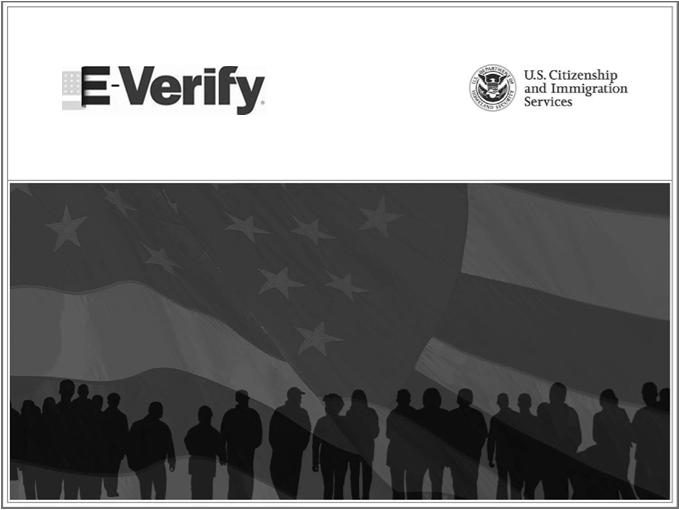 E-Verify Overview www.dhs.