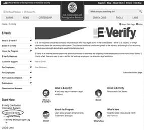 Section II: E-Verify Enrollment and Use How to Enroll When to Verify How to Create and Close an E-Verify Case Handling a Tentative Nonconfirmation (TNC) 16 How to Enroll 17 Access Methods Employer