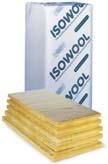 60 Foil-faced high performance glass mineral wool slab. Reduced thickness of insulation in standard stud sizes to allow for the provision of services voids without additional battens.