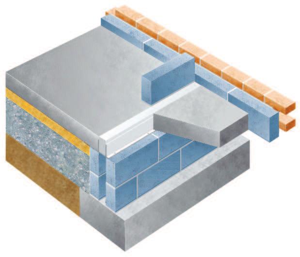 Acousformer and Slabformer horizontal cavity stops Acoustic fire-rated cavity stop and slab former Page 2 of 2 Acousformer The Acousformer has been designed for installation along the full length of