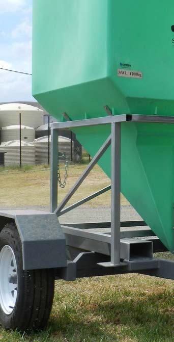 Mobile Feed Trailer A robust and reliable feed out trailer, designed to
