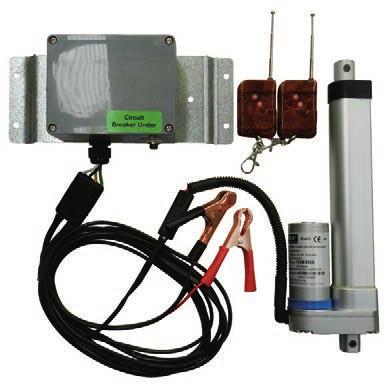 remote control hatch actuator kit is an industrial quality remote control