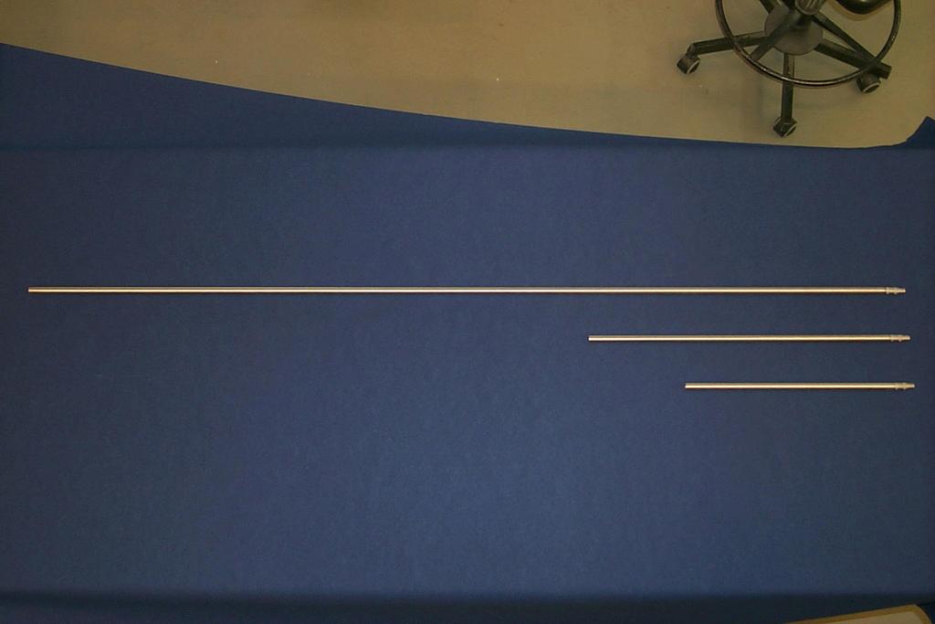 Consumables Test probes Inconel 600, 12.5 mm dia.