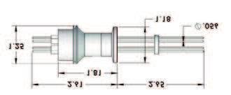 2 to 5 Pairs Push-on Connectors QUICK FLANGE # PAIRS TYPE PART # 2 E A0425-3-QF 2 J A0425-2-QF 2 K