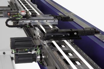 Stop height of the fingers: Machines 250 400 t: 40 mm (20/20); machines greater