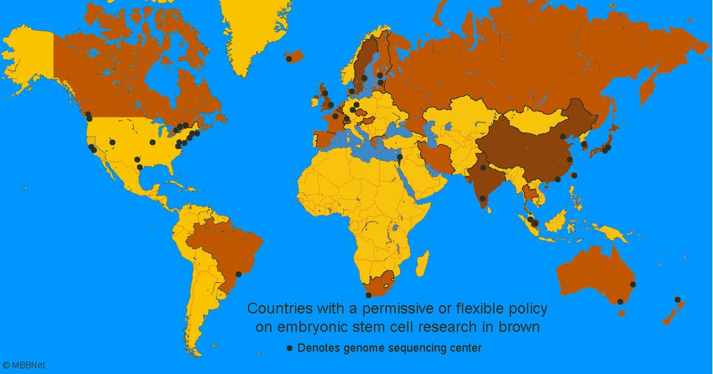 All countries have banned human reproductive cloning.