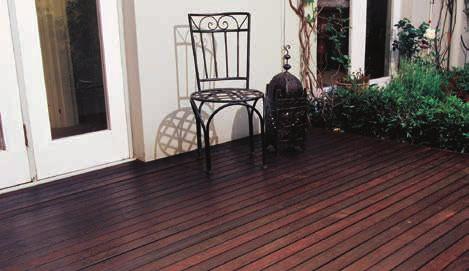 EXTRA COATS Additional coats of Decking Stain will continue to develop the depth of timber colour.