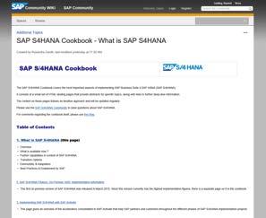 FAQ opensap SAP