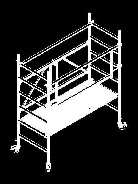 height and the locating of guardrails in advance of climbing onto a platform to increase safety and