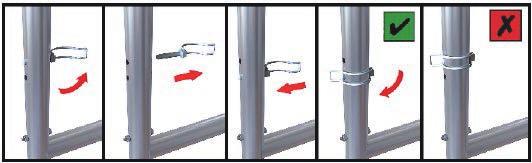 Werner recommend two persons are used to build aluminium Mobile Access Towers.