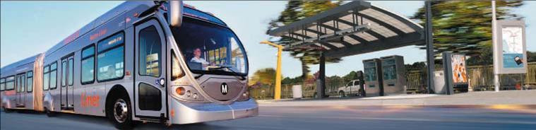 BRT Characteristics General Characteristics Limited-stop service Can operate on exclusive rights of way or in