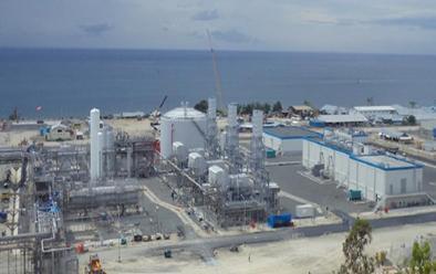 0 MT per annum LNG facilities, target completion of plant facilities by end of 2014. 3.