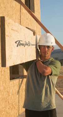 T J T 5 5 Quality Rim Board from Weyerhaeuser Longer lengths mean faster installation and fewer joints for better insulating values Depths are sized to match TJI joists for less cutting and material