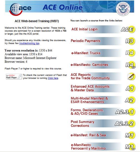 The second version of the ACE Portal Reports Dictionary has been completed and is available for download to user s desktops.