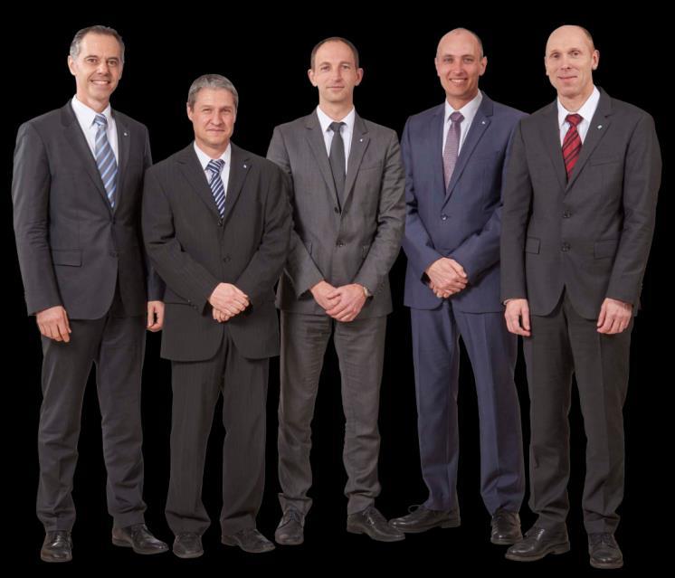 The Executive Committee from left to right Damien PERSONENI Executive Vice President,