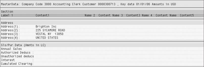 Reporting Part 8 «Figure 1 Open Item Due Date Intervals When you execute this report, you will see the relevant information of your customers items in the intervals (for example 30, 60, 90, 120) that