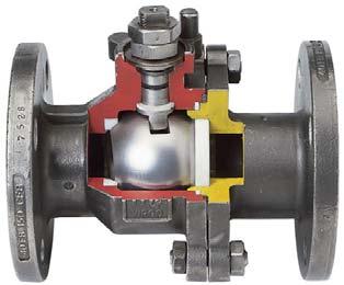 Soft seated valve Ball valve has soft seat can be used