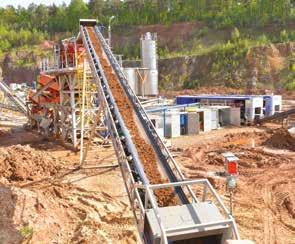 WATER TREATMENT & WASHOUT SOLUTIONS AGGREGATES SLURRY DEWATERING THROUGH PRESSURE Matec is a technology leader and the leading producer of machines for filtration and mining activities, as well as