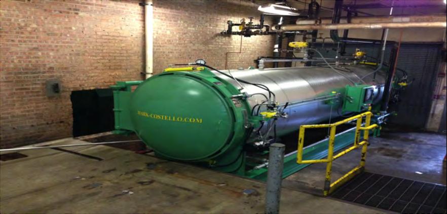 Sterilizer Basics Medical Waste Sterilizer The Mark-Costello Co. has been building high pressure steam autoclave type waste sterilizers for 42 years.