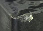 Technical Data Titanium Alloy, comparison of surface finish (depth of cut: 0.5 mm) (μm).0.0 0.0-0. -0. 0mm.00.00.00.00 Ra : 0.7 μm Rz : 0.980 μm Rzjis : 0.