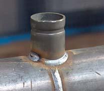 small circular welds with MIG/MAG