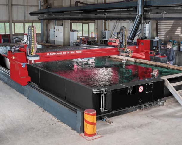 EXTRACTION TABLES Extraction tables for dry cutting The extraction tables with air extraction offers unrivalled efficiency in terms of fume extraction