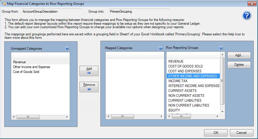 Enhanced Report Designer Mapping Tool Due to popular demand the Report Designer s mapping tool has been enhanced within this release of Sage Intelligence Reporting with the most notable enhancement