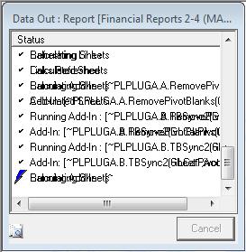 Financial Reports: Performance Improvement (Up to 6x Faster) Description Any Financial Reports created within Sage Intelligence Reporting that use an add-in called TBSync to manage the process of