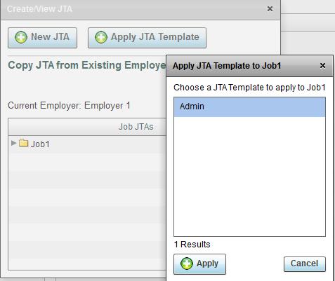 3. Apply JTA Template The third option to creating a JTA is by applying a JTA template.