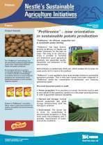The Sustainable Agricultural Initiative at Nestlé SAIN is