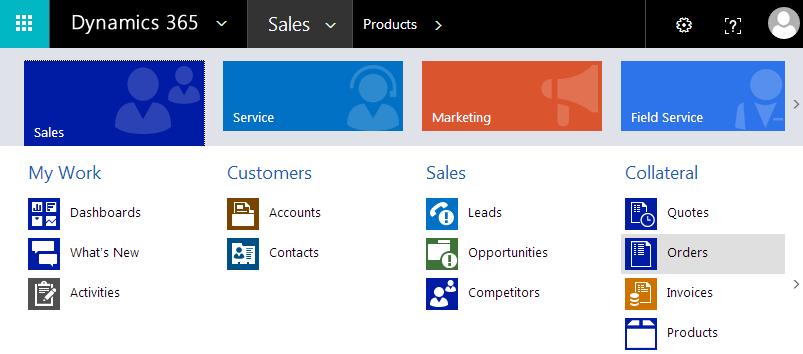 Creating Sales Order To create a new Sales Order, navigate to Sales -> Orders Either create a New Sales Order or select from the existing orders.