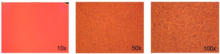 At the end of the ELIBAMA project Fraunhofer is able to produce and reproduce different microstructures on copper foils.