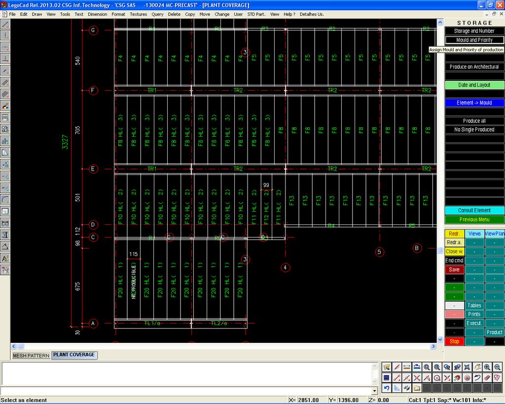On the LegoCad project the erection schema is setup, to