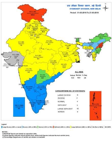 Peninsula and 35% in East & North East India. State wise Paddy Crop Situation - Rabi (2017-18) as on 09.02.