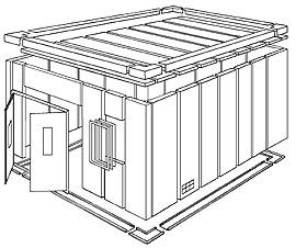 INSTALLATION INSTRUCTION FOR ACOUSTIC ENCLOSURES Planning Hints and Notes 1. Review the erection drawings prepared specifically for the job. 2.